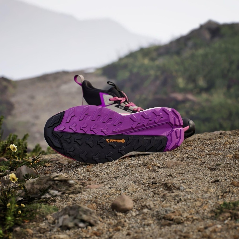 Adidas Terrex Free Hiker 2 Gtx Beige / Pink Fusion / Black Hiking Shoes - Picture 5 of 6